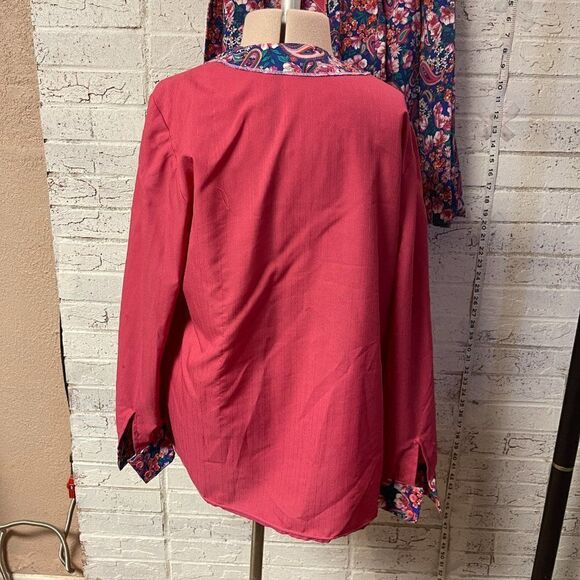 Vintage 80s floral Skirt Suit Set Medium - Picture 5 of 16